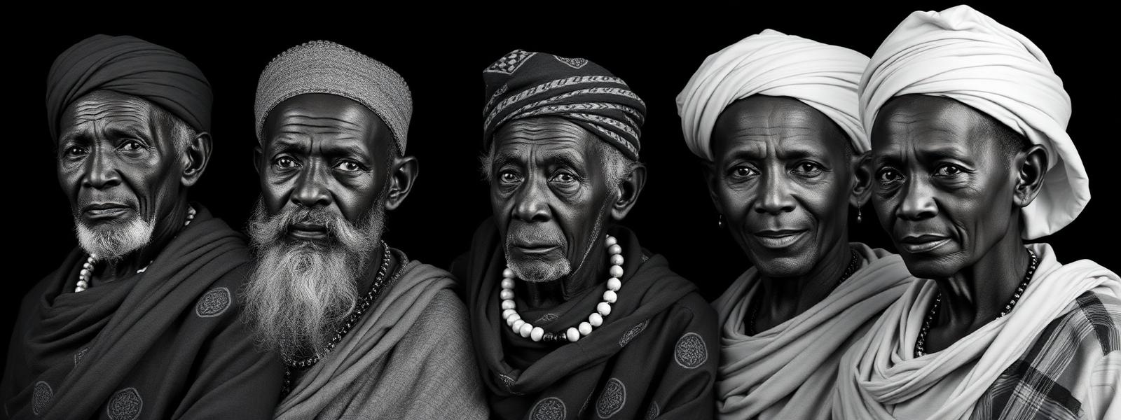Portraits of community elders and leaders